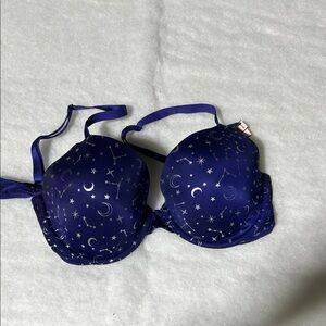 Victoria's Secret Midnight Blue Celestial Bra